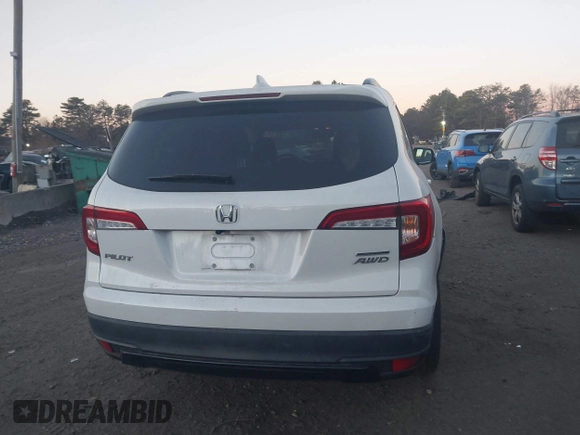 2022 Honda Pilot Special Edition with VIN 5FNYF6H23NB082020, listed as a IAAI auction lot 41263792 with 61,061 mi miles. Bid and sale history available at carsss.com. Image 16.