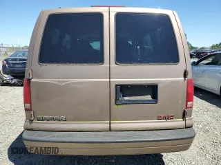 2001 GMC Safari with VIN 1GKDM19W61B511225, listed as a Copart auction lot 60550824 with 161,799 mi miles and Clean Title. Bid and sale history available at carsss.com. Image 6.
