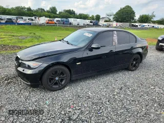 2008 BMW 3 Series 328i with VIN WBAVC53558FZ84625, listed as a Copart auction lot 64279835 with 144,575 mi miles and Salvage title. Bid and sale history available at DreamBid. Image 1.