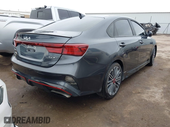 2023 Kia Forte GT with VIN 3KPF44AC8PE541278, listed as a IAAI auction lot 41706793 with 61,029 mi miles and . Bid and sale history available at carsss.com. Image 4.