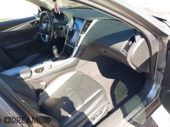 2021 Infiniti Q50 Luxe with VIN JN1EV7BR5MM751785, listed as a IAAI auction lot 41817093 with 48,331 mi miles and . Bid and sale history available at DreamBid. Image 5.
