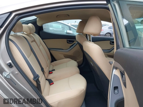 2013 Hyundai Elantra GLS z VIN 5NPDH4AE4DH424348, wystawiony jako IAAI lot #42472170 z przebiegiem 116 574 mil mil oraz . Historia ofert i sprzedaży dostępna na DreamBid. Obrazek 8.