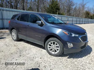2019 Chevrolet Equinox LT with VIN 3GNAXUEV1KL253594, listed as a Copart auction lot 43508995 with 107,330 mi miles and Salvage Title. Bid and sale history available at carsss.com. Image 4.