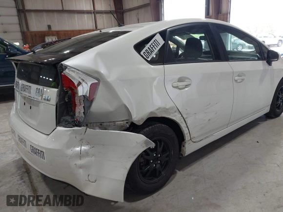 2014 Toyota Prius Four with VIN JTDKN3DU7E1812020, listed as a IAAI auction lot 42198161 with 71,026 mi miles and . Bid and sale history available at carsss.com. Image 6.