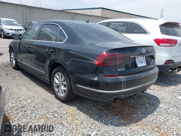 2016 Volkswagen Passat S with VIN 1VWAT7A30GC053798, listed as a IAAI auction lot 42104287 with 58,641 mi miles and . Bid and sale history available at DreamBid. Image 3.
