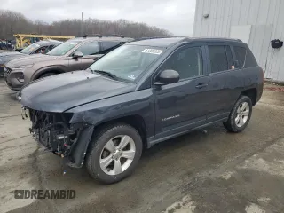 2014 Jeep Compass Sport with VIN 1C4NJDBB8ED593132, listed as a Copart auction lot 51205205 with 79,852 mi miles and Salvage Title. Bid and sale history available at carsss.com. Image 1.