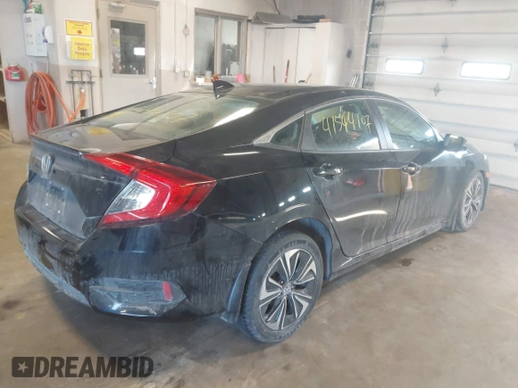 2017 Honda Civic EX-T with VIN 19XFC1E36HE020833, listed as a IAAI auction lot 41544107 with 95,425 mi miles and . Bid and sale history available at DreamBid. Image 4.