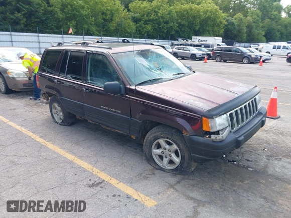 1997 Jeep Grand Cherokee Laredo with VIN 1J4GZ58S0VC708420, listed as a IAAI auction lot 42624603 with Not provided miles and . Bid and sale history available at DreamBid. Image 1.