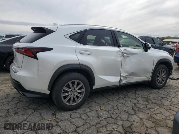 2020 Lexus NX with VIN JTJDARBZ4L5011926, listed as a Copart auction lot 50135625 with 47,238 mi miles and Salvage Title. Bid and sale history available at carsss.com. Image 3.