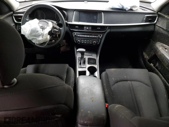 2020 Kia Optima LX with VIN 5XXGT4L3XLG439650, listed as a Copart auction lot 57355505 with Not provided miles and Salvage title. Bid and sale history available at DreamBid. Image 8.