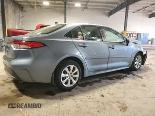 2020 Toyota Corolla LE with VIN JTDEPRAE3LJ090615, listed as a Copart auction lot 48289505 with 214,319 mi miles and Salvage Title. Bid and sale history available at carsss.com. Image 3.
