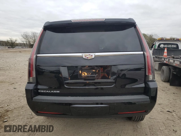 2019 Cadillac Escalade z VIN 1GYS4AKJ9KR133891, wystawiony jako Copart lot #80752144 z przebiegiem 77 000 mil mil oraz Szkoda całkowita • Salvage title. Historia ofert i sprzedaży dostępna na DreamBid. Obrazek 6.