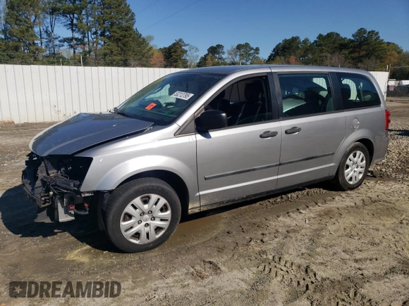 2014 Dodge Grand Caravan American Value with VIN 2C4RDGBG4ER163374, listed as a Copart auction lot 53212795 with Not Provided miles and Salvage Title. Bid and sale history available at DreamBid. Image 1.