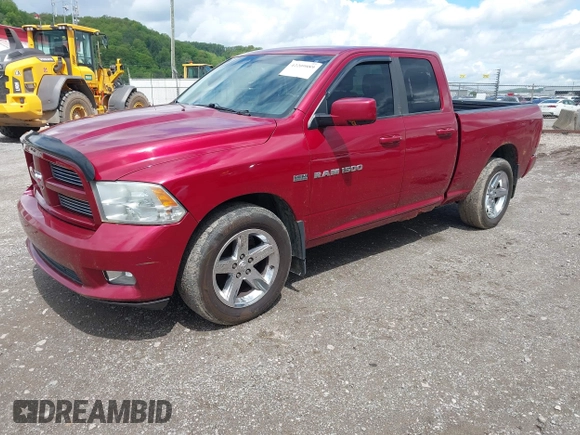 2012 Ram 1500 Sport with VIN 1C6RD7HT7CS110031, listed as a IAAI auction lot 42209089 with 233,925 mi miles and . Bid and sale history available at DreamBid. Image 17.