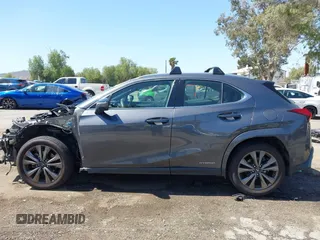 2022 Lexus UX 250h F Sport with VIN JTHE9JBHXN2057109, listed as a IAAI auction lot 42265432 with 76,822 mi miles and . Bid and sale history available at DreamBid. Image 15.
