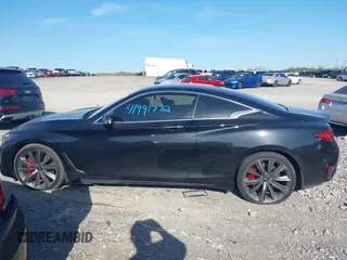 2022 Infiniti Q60 Red Sport 400 with VIN JN1FV7LK0NM660799, listed as a IAAI auction lot 41991772 with 26,997 mi miles and . Bid and sale history available at DreamBid. Image 14.
