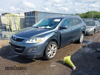 2012 Mazda CX-9 Grand Touring with VIN JM3TB3DV8C0364337, listed as a IAAI auction lot 42088838 with 170,820 mi miles. Bid and sale history available at carsss.com. Image 2.