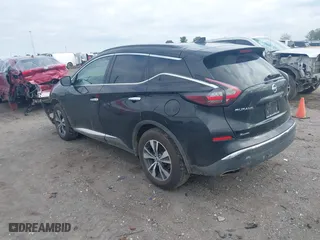 2020 Nissan Murano SV with VIN 5N1AZ2BS4LN104031, listed as a IAAI auction lot 40767346 with 111,380 mi miles. Bid and sale history available at carsss.com. Image 3.