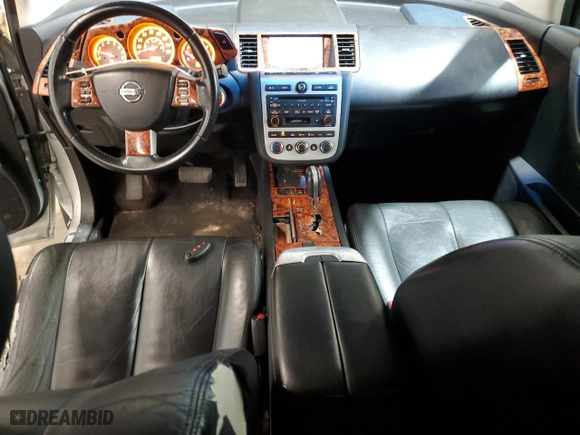2007 Nissan Murano SL with VIN JN8AZ08W97W602961, listed as a Copart auction lot 49782235 with 125,324 mi miles and Salvage Title. Bid and sale history available at carsss.com. Image 8.