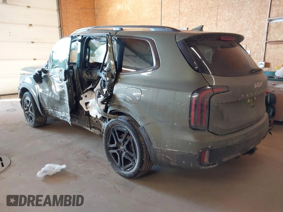 2024 Kia Telluride EX X-Line z VIN 5XYP3DGC6RG485412, wystawiony jako IAAI lot #41352835 z przebiegiem 19 613 mil mil oraz . Historia ofert i sprzedaży dostępna na DreamBid. Obrazek 3.