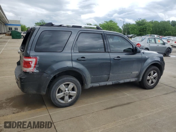 2008 Ford Escape Limited с VIN 1FMCU04138KB00514, выставлен на аукционе Copart как лот 56674985 с пробегом 217 137 миль миль и Списание • Salvage title. История ставок и продаж доступна на DreamBid. Изображение 3.