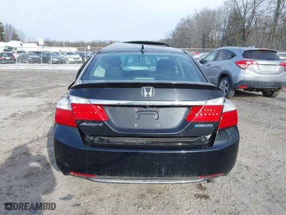 2014 Honda Accord Hybrid EX-L with VIN 1HGCR6F54EA007772, listed as a IAAI auction lot 41289378 with 142,406 mi miles. Bid and sale history available at carsss.com. Image 15.