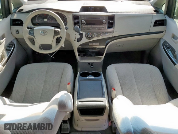 2014 Toyota Sienna LE AAS with VIN 5TDKK3DC8ES445454, listed as a Copart auction lot 62014095 with 143,601 mi miles and Salvage title. Bid and sale history available at DreamBid. Image 8.