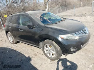 2010 Nissan Murano SL with VIN JN8AZ1MW5AW129787, listed as a IAAI auction lot 41799137 with 196,302 mi miles. Bid and sale history available at carsss.com. Image 1.