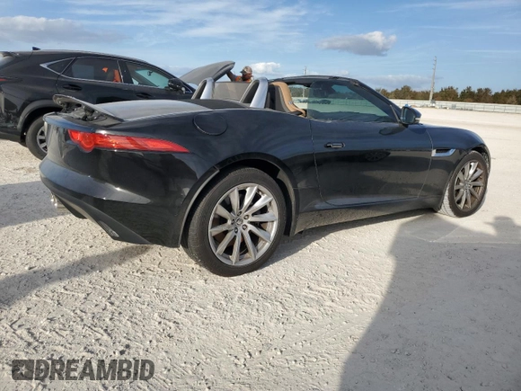 2014 Jaguar F-Type V6 with VIN SAJWA6E74E8K06478, listed as a Copart auction lot 76975894 with Not Provided miles and Salvage Title. Bid and sale history available at DreamBid. Image 3.