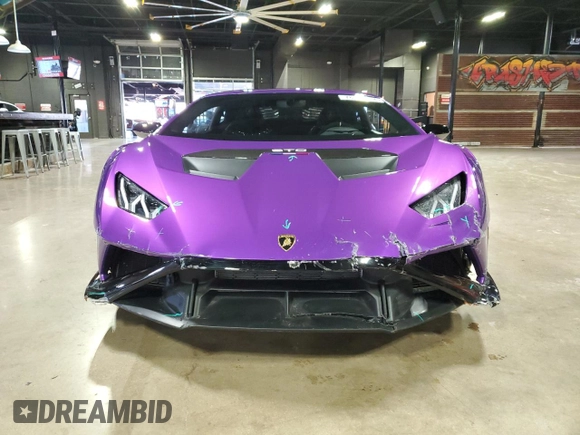 2023 Lamborghini Huracan z VIN ZHWUA6ZX7PLA21724, wystawiony jako Copart lot #78715274 z przebiegiem 1 203 mil mil oraz Szkoda całkowita • Salvage title. Historia ofert i sprzedaży dostępna na DreamBid. Obrazek 2.