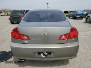 2006 Infiniti G35 with VIN JNKCV51F36M610571, listed as a Copart auction lot 53748825 with 178,036 mi miles and Clean Title. Bid and sale history available at carsss.com. Image 6.