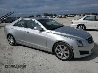 2014 Cadillac ATS Luxury RWD with VIN 1G6AB5RA7E0127068, listed as a Copart auction lot 48423775 with 0 mi miles and Non Repairable. Bid and sale history available at carsss.com. Image 4.