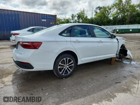 2023 Volkswagen Jetta Sport with VIN 3VWBM7BU3PM043354, listed as a Copart auction lot 62696865 with 30,596 mi miles and Salvage title. Bid and sale history available at DreamBid. Image 3.