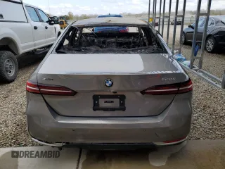 2024 BMW 5 Series 530i xDrive with VIN WBA53FJ04RCS72056, listed as a Copart auction lot 78509344 with 0 mi miles and Salvage Title. Bid and sale history available at carsss.com. Image 6.