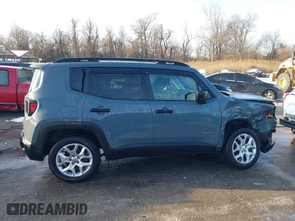 2018 Jeep Renegade Sport with VIN ZACCJBAB1JPJ06259, listed as a IAAI auction lot 41249932 with 42,789 mi miles and . Bid and sale history available at DreamBid. Image 13.