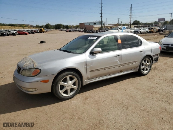 2002 Infiniti I35 Luxury with VIN JNKDA31A02T015735, listed as a Copart auction lot 76416424 with 0 mi miles and Salvage Title. Bid and sale history available at carsss.com. Image 1.