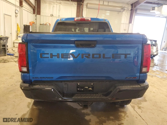 2024 Chevrolet Colorado 4WD ZR2 with VIN 1GCPTFEK0R1176668, listed as a Copart auction lot 87896325 with 0 mi miles and Salvage Title. Bid and sale history available at carsss.com. Image 6.