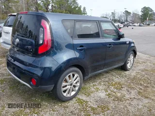 2019 Kia Soul + with VIN KNDJP3A55K7690687, listed as a IAAI auction lot 41715563 with 142,592 mi miles and . Bid and sale history available at DreamBid. Image 4.