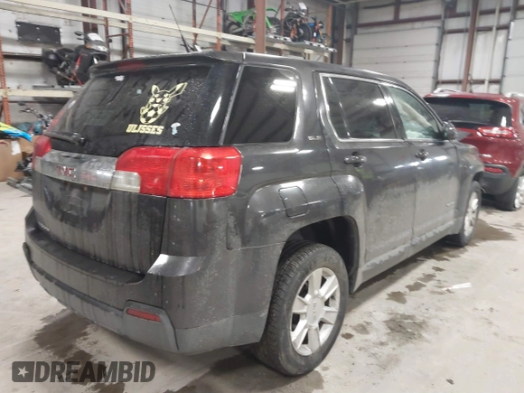 2013 GMC Terrain SLE with VIN 2GKALMEK6D6135353, listed as a IAAI auction lot 41576858 with Not Provided miles. Bid and sale history available at carsss.com. Image 4.
