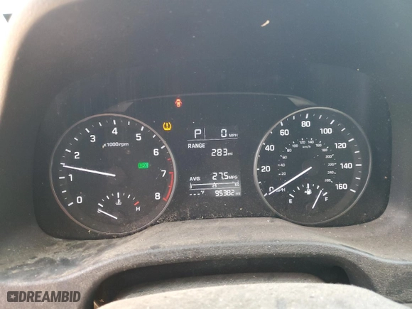 2018 Hyundai Elantra SE with VIN KMHD74LF0JU450144, listed as a Copart auction lot 44837065 with 95,382 mi miles and Salvage Title. Bid and sale history available at carsss.com. Image 9.