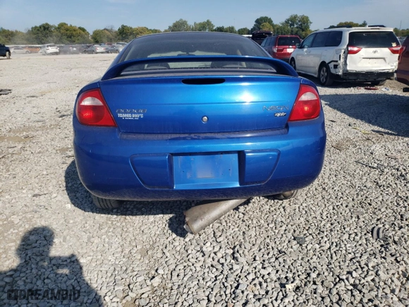 2004 Dodge Neon SXT with VIN 1B3ES56C24D504712, listed as a Copart auction lot 71676674 with 0 mi miles and Salvage Title. Bid and sale history available at carsss.com. Image 6.