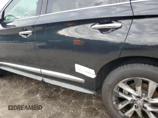 2013 Infiniti JX35 with VIN 5N1AL0MMXDC306745, listed as a Copart auction lot 74531614 with 132,460 mi miles and Salvage Title. Bid and sale history available at carsss.com. Image 13.