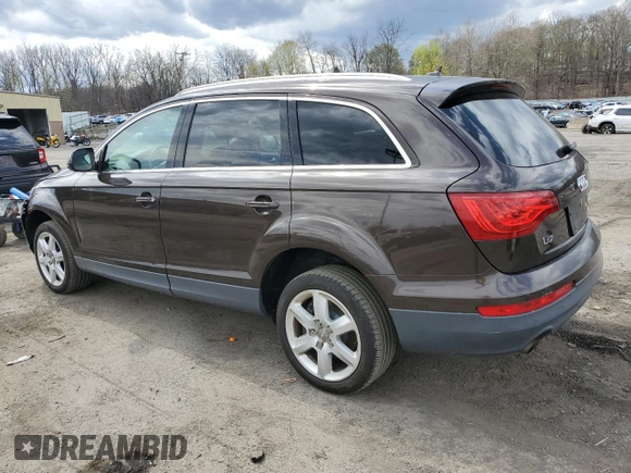 2010 Audi Q7 3.6L Premium Plus with VIN WA1LYAFE1AD002472, listed as a Copart auction lot 53059815 with 130,026 mi miles and Salvage Title. Bid and sale history available at carsss.com. Image 2.