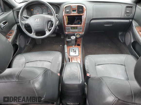 2002 Hyundai Sonata GLS with VIN KMHWF35H52A615774, listed as a Copart auction lot 72336474 with 156,588 mi miles and Salvage Title. Bid and sale history available at carsss.com. Image 8.