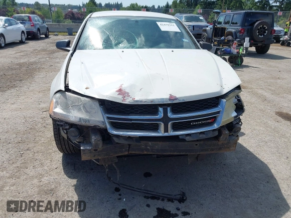 2014 Dodge Avenger SE with VIN 1C3CDZAB0EN219318, listed as a IAAI auction lot 42479311 with 209,224 mi miles and . Bid and sale history available at DreamBid. Image 6.