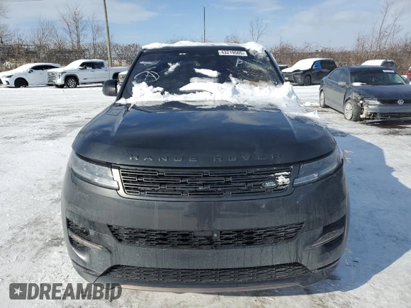 2023 Land Rover Range Rover Sport SE Dynamic with VIN SAL1L9FUXPA136188, listed as a Copart auction lot 43219505 with 54,155 mi miles and Salvage Title. Bid and sale history available at carsss.com. Image 5.