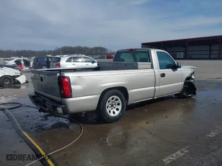 2006 Chevrolet Silverado 1500 Work Truck with VIN 3GCEC14X96G157606, listed as a IAAI auction lot 41608801 with 226,617 mi miles. Bid and sale history available at carsss.com. Image 4.