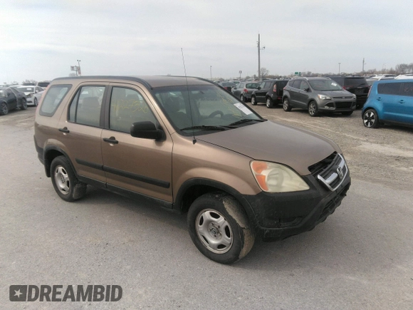 2004 Honda CR-V LX with VIN JHLRD78454C024250, listed as a IAAI auction lot 41227320 with 317,109 mi miles and . Bid and sale history available at carsss.com. Image 1.