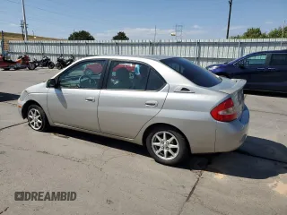 2003 Toyota Prius with VIN JT2BK18U430082733, listed as a Copart auction lot 71598584 with 141,599 mi miles and Salvage Title. Bid and sale history available at carsss.com. Image 2.