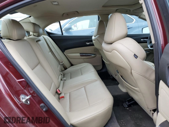 2015 Acura TLX V6 Advance with VIN 19UUB2F70FA019891, listed as a Copart auction lot 43651425 with 91,086 mi miles and Salvage Title. Bid and sale history available at carsss.com. Image 10.